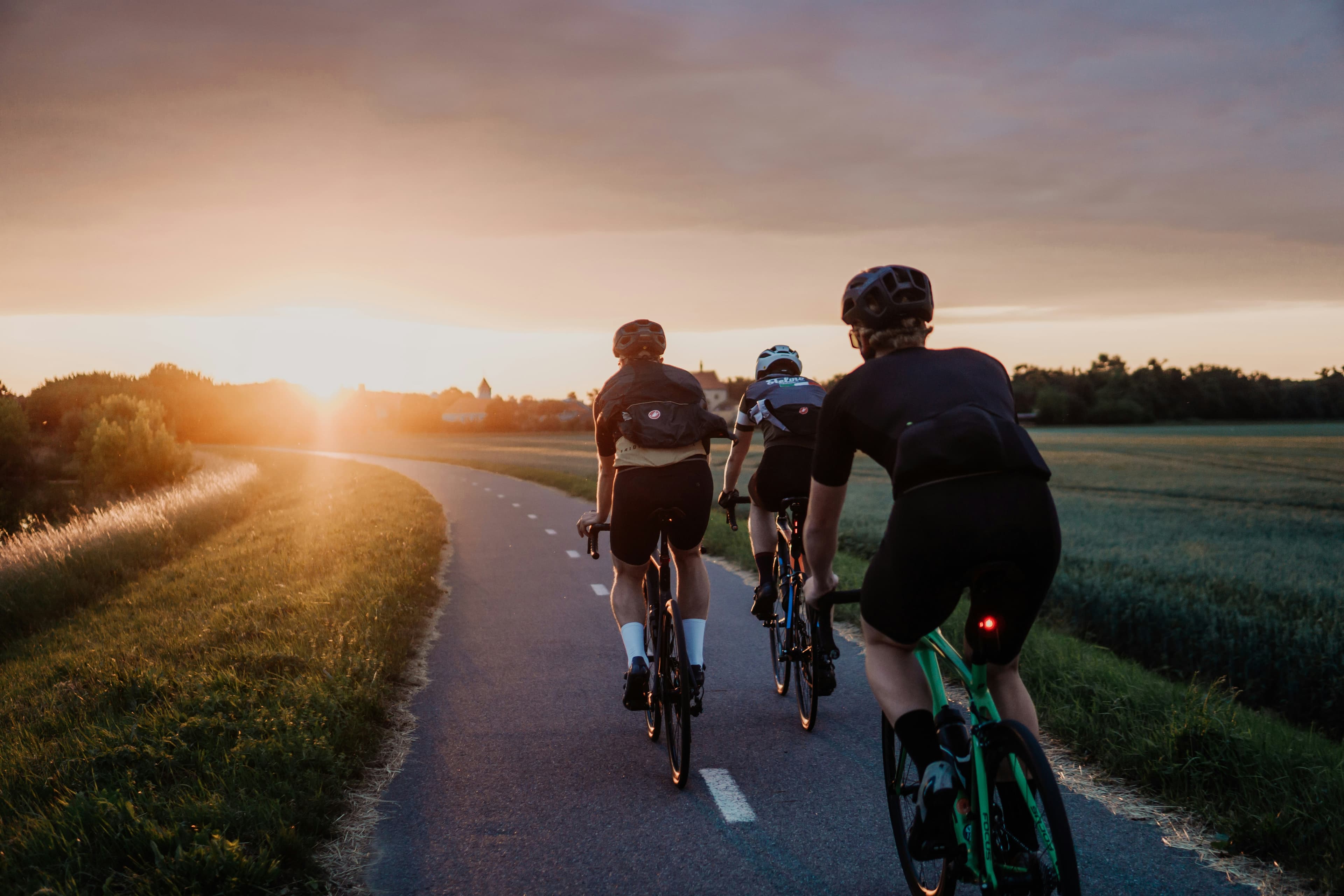 A group road ride